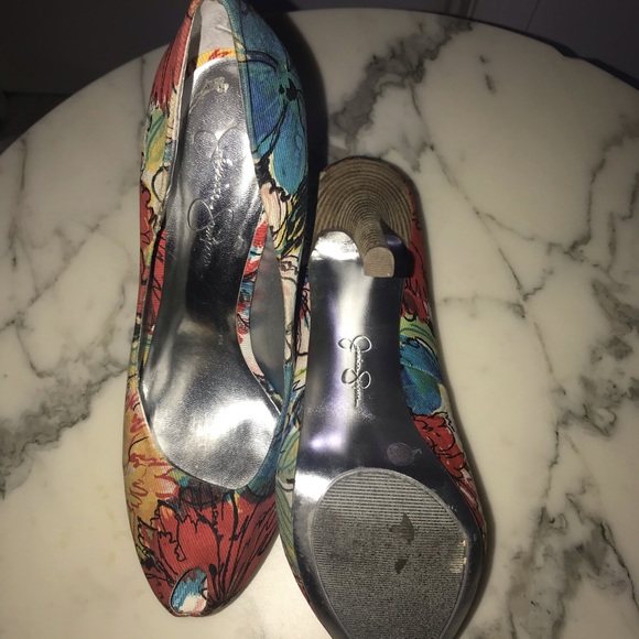 Jessica Simpson Peep Toe Heels - Picture 4 of 4